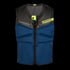 Mystic - Block Impact Vest Fzip Kite - Marinblå/Lime